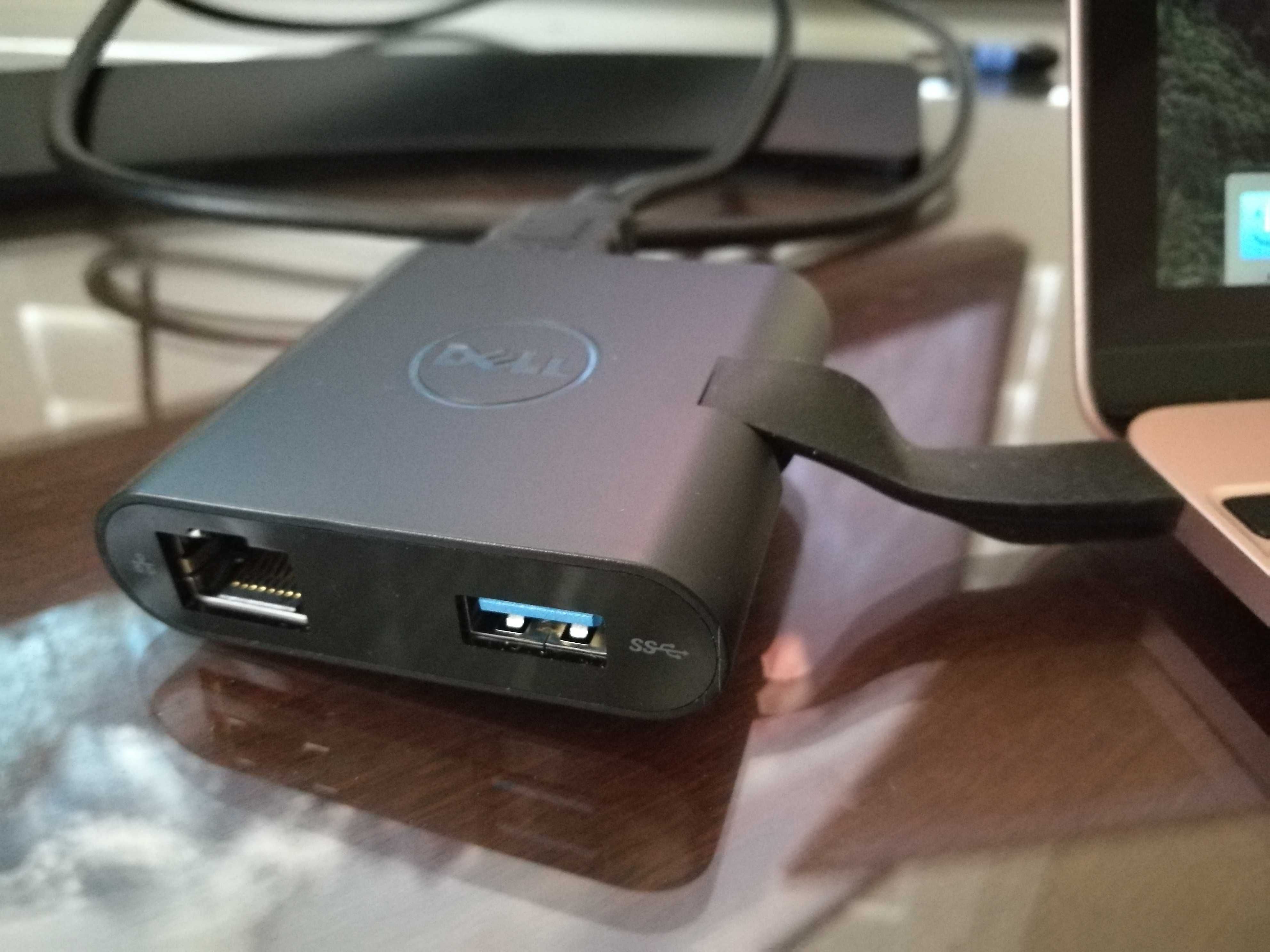 MiniDock Dell adaptor DA200 USB-C to HDMI/VGA/Ethernet/USB