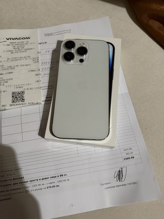 Apple 14 pro silver 128GB