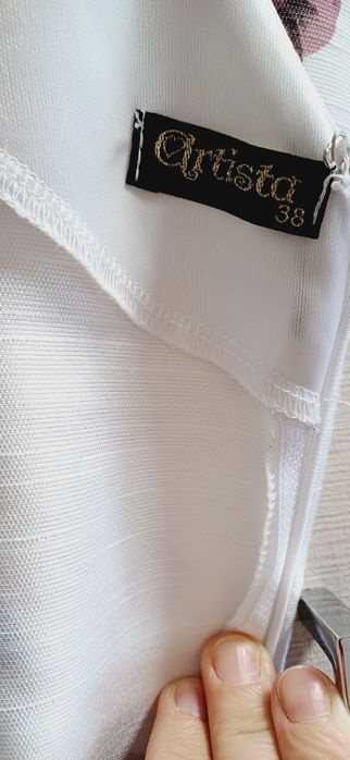 Rochie albă , mărimea 38