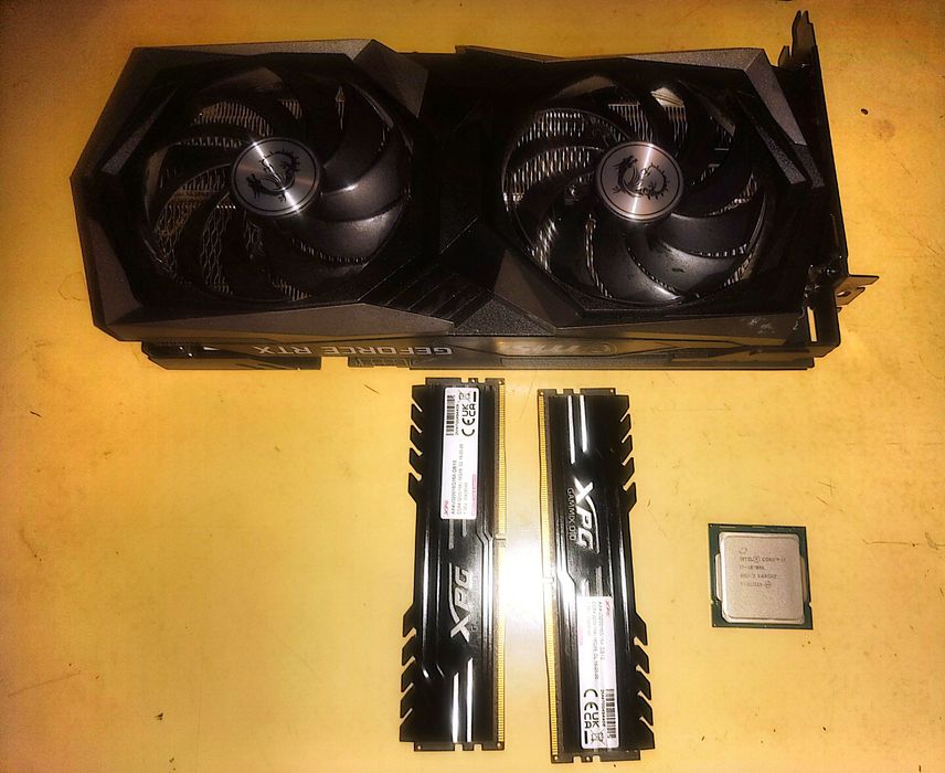 i7-10700K + RTX 3050 8GB + 32GB DDR4 – Kuchli Kompyuter Komplekti