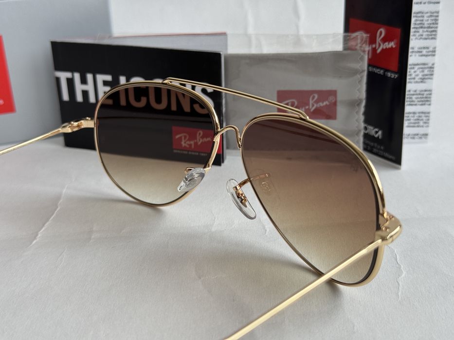 Ochelari de soare Ray Ban R0101S Aviator Reverse Noi