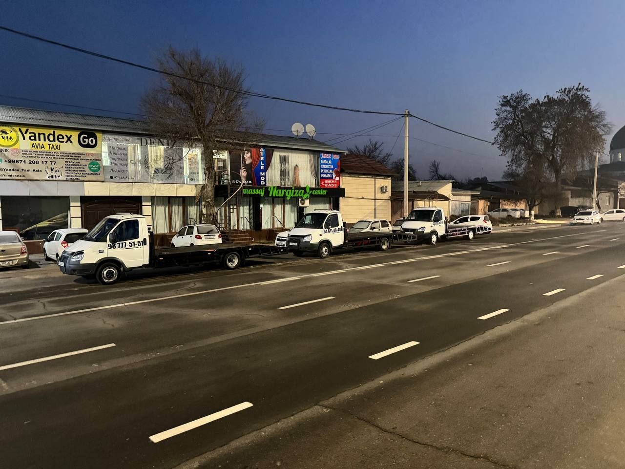 Evakuator xizmati Toshkent shaxar