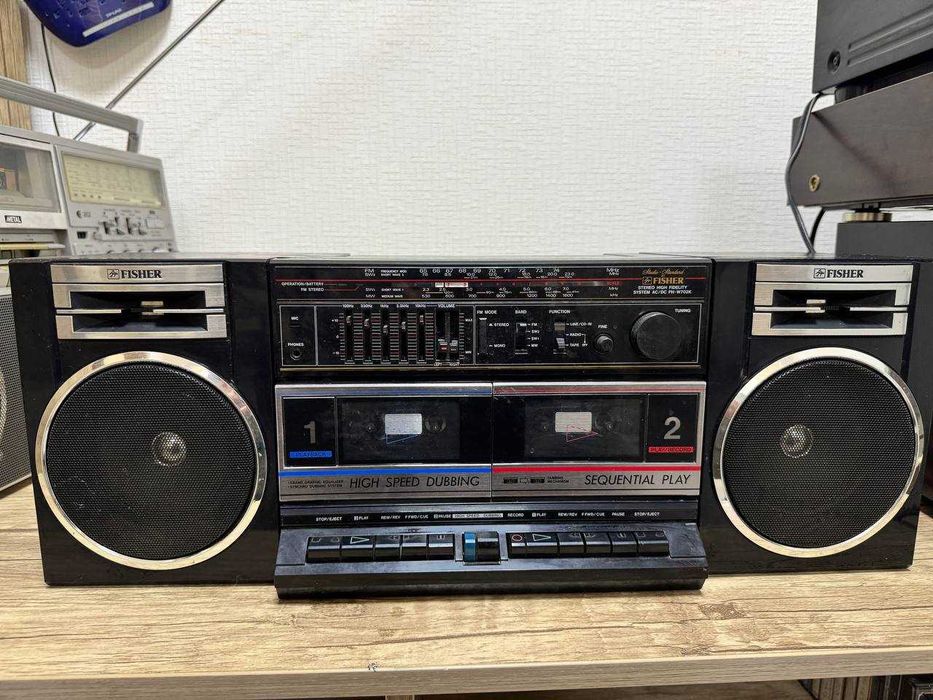 Магнитафон Fisher PH W702K, все работает
