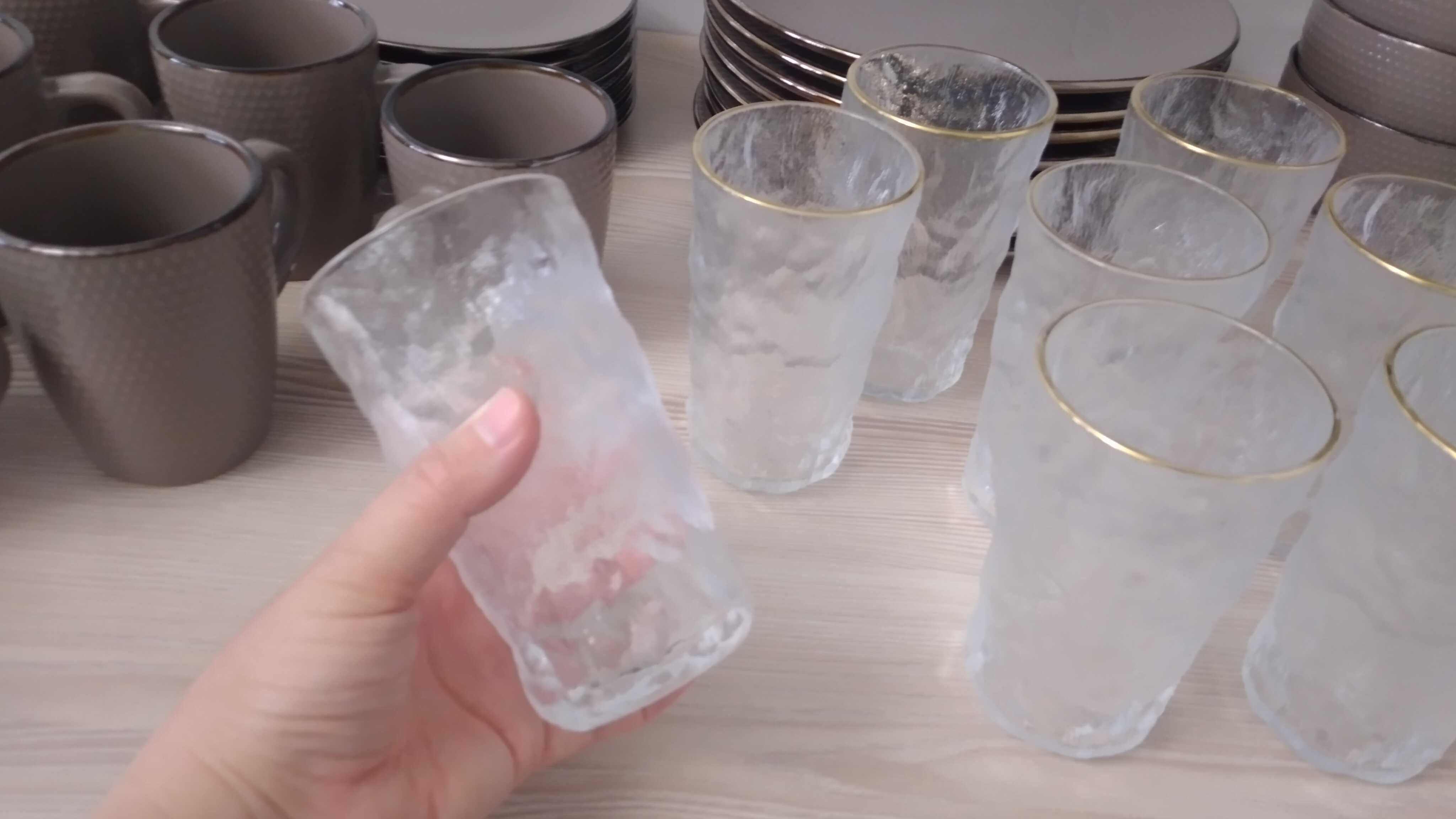 Стаканы как лёд, набор стаканов 8штук