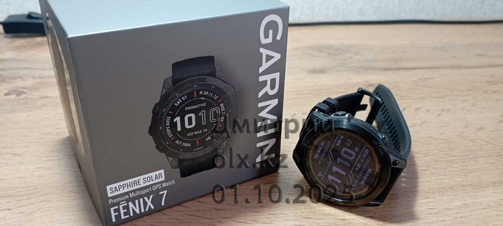 Часы Garmin Fenix 7 Solar Sapphire