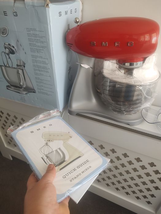 Mixer  bucatarie SMEG SMF02RDUK,nou