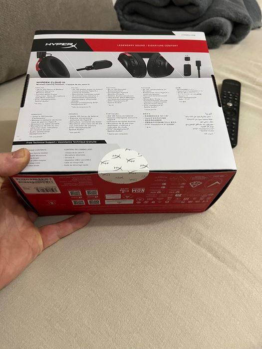 Безжични геймърски слушалки HyperX Cloud lll