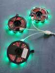 Лед светлини цветни LED RGB 5050 светлини 3 броя x 4 метра