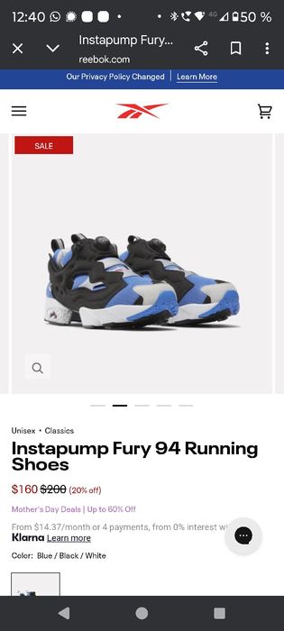 Rebook Instapump Fury 95 Originali 43