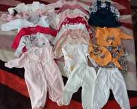 Бебешки дрехи за момиче - 56 см и 62 см