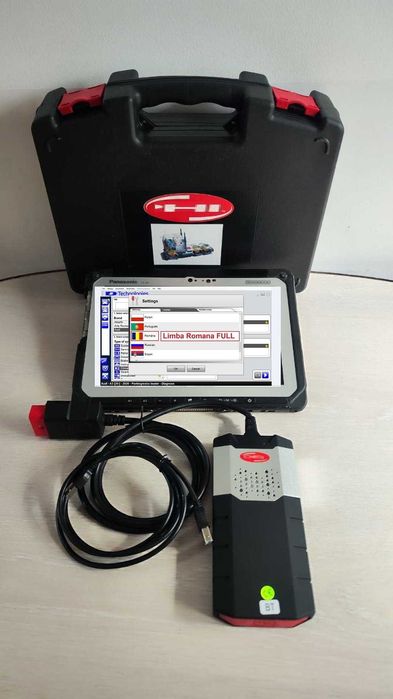 Kit tester auto Multimarca Obd2 + TABLETA Windows Turisme & Camioane