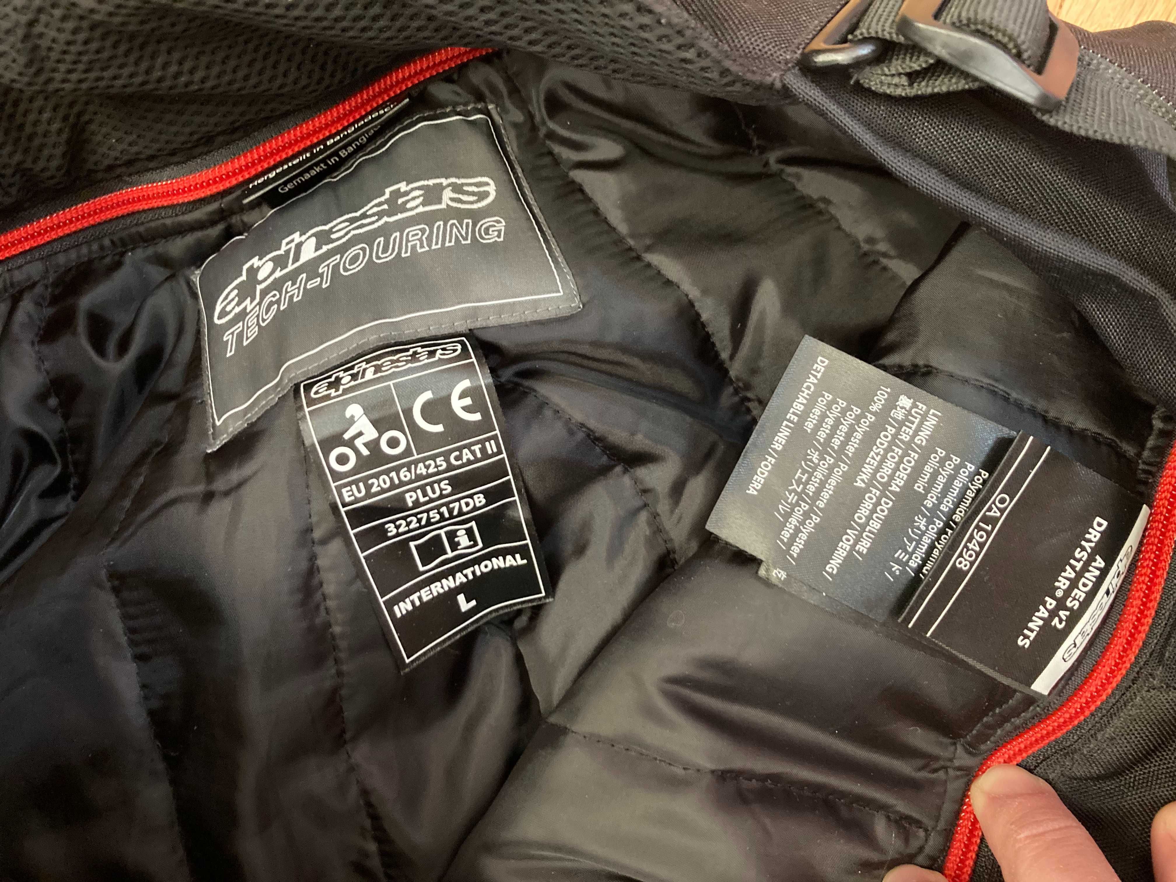 Яке и панталон Alpinestars Andes V2 Drystar размер L