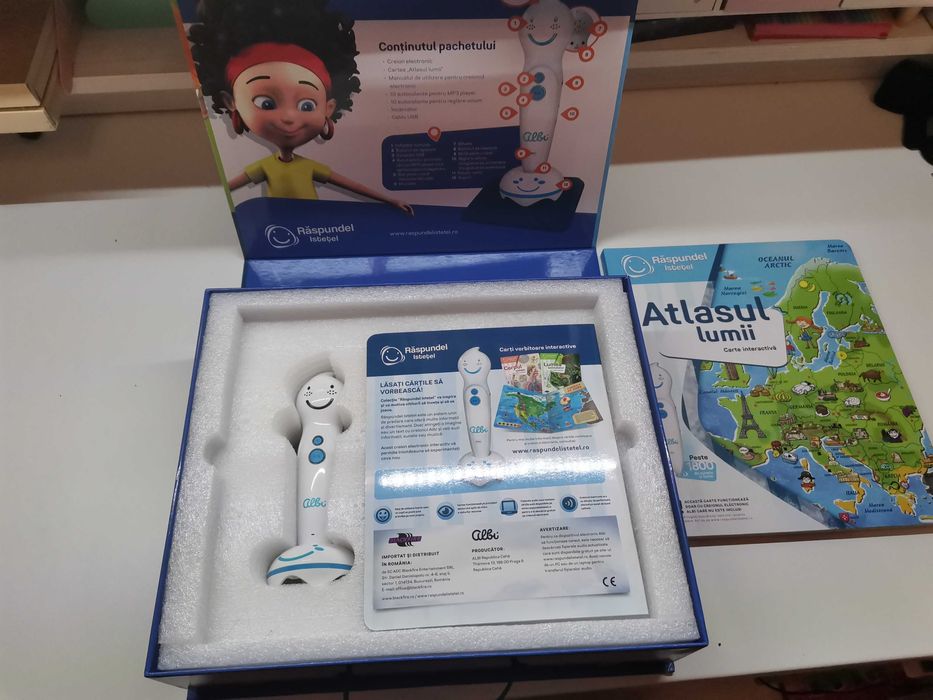 Pachet carte si creion Raspundel Istetel