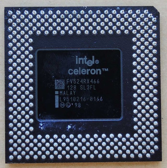 Intel Celeron Mendocino 466MHz SL3FL Socket 370 Testat