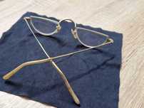 Ochelari vintage,ALGHA 20,suflati cu aur 12K, Fabricati în Anglia,1950