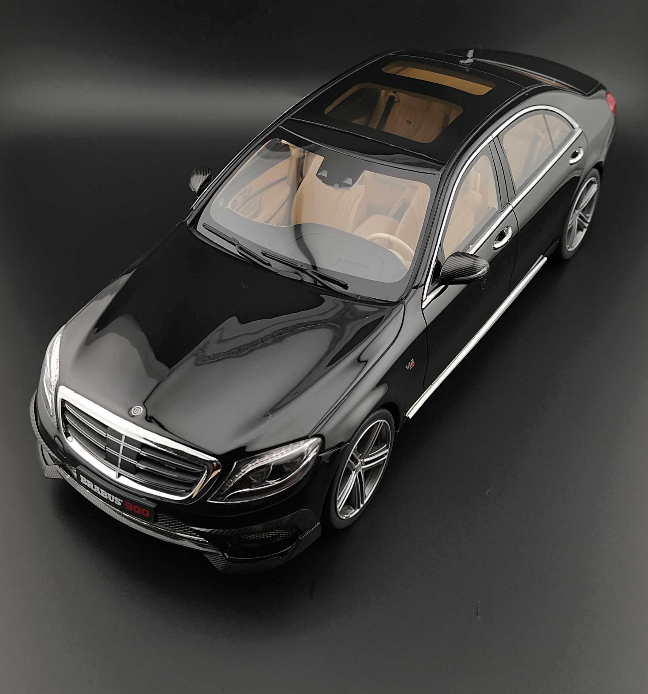 Macheta 1:18 Mercedes-Benz S63 AMG Brabus  GT Spirit