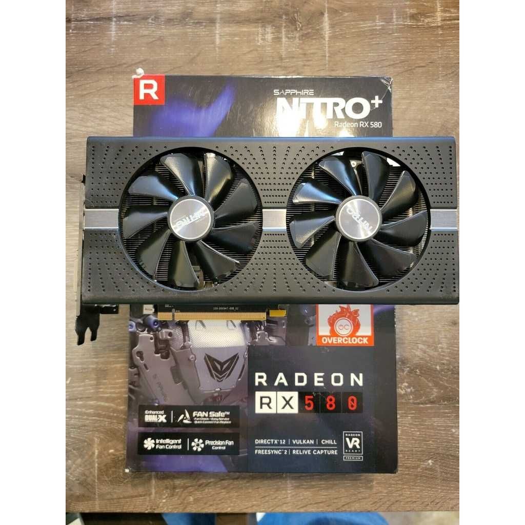 SAPPHIRE NITRO+ Radeon RX 580 4GB gddr5