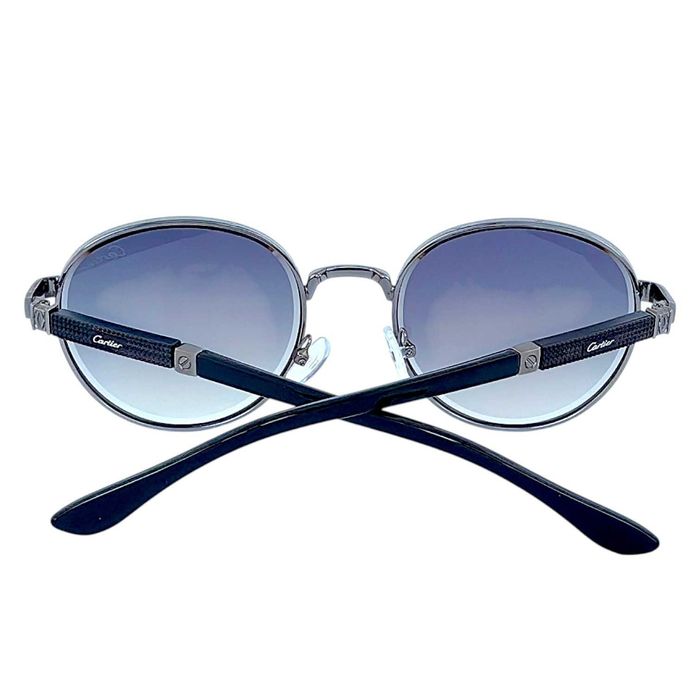 Cartier ROUND Унисекс слънчеви очила 2026 с кръгли стъкла UV400 Защита