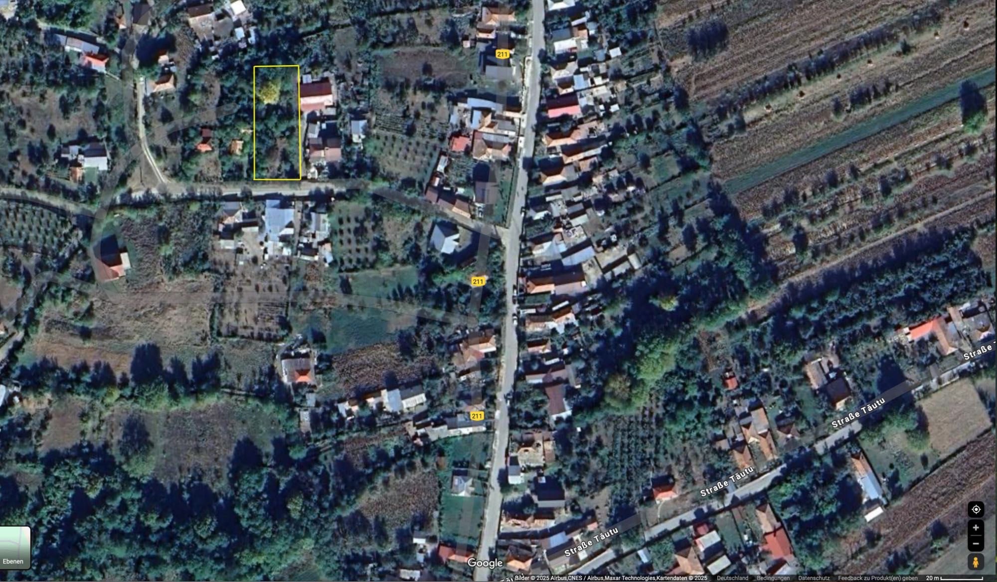 Teren intravilan 2.039 mp cu casă veche Bărăști, Com. Cislău, Jud. BZ