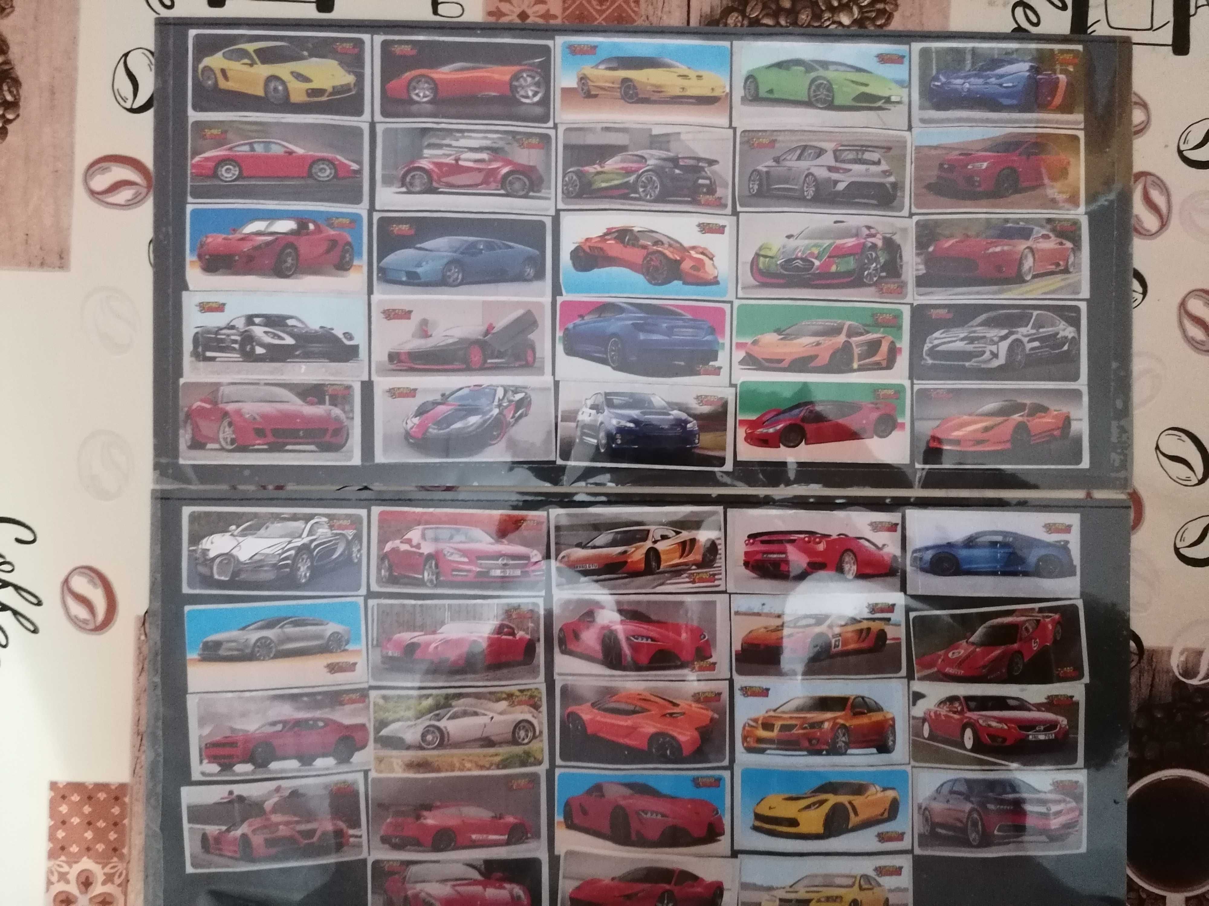 poze surprize turbo cars abtibilduri 48 buc foarte rare