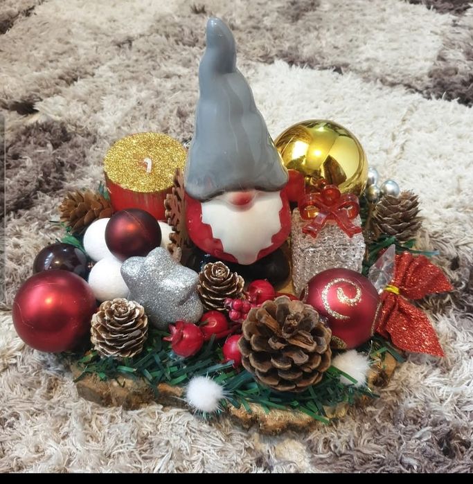 Aranjamente pentru masa de Crăciun