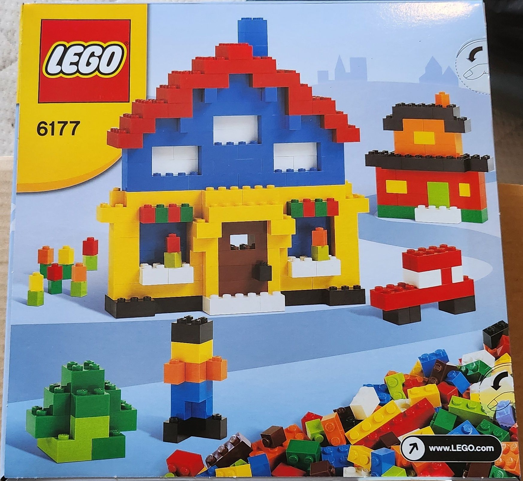 Lego 650 piese 4+