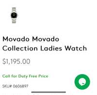 Часовник Movado