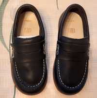 Papuci pantofi eleganti Clarks copii 25.5 8G 8,5W full piele NOI