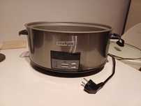 Oala slowcook Crockpot și sandwich maker Russel Hobbs