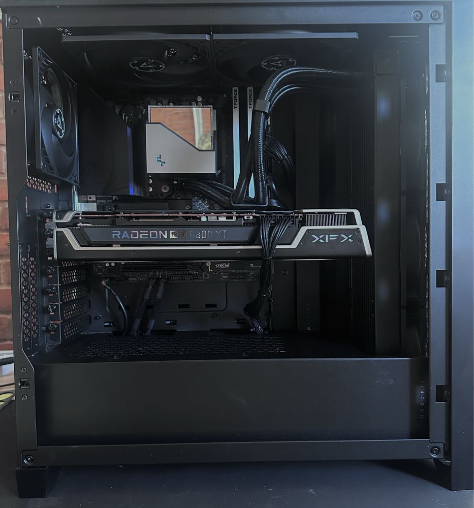 Игровой компьютер Ryzen 7 7800X3D XFX 6800XT 16GB DDR5 64GB