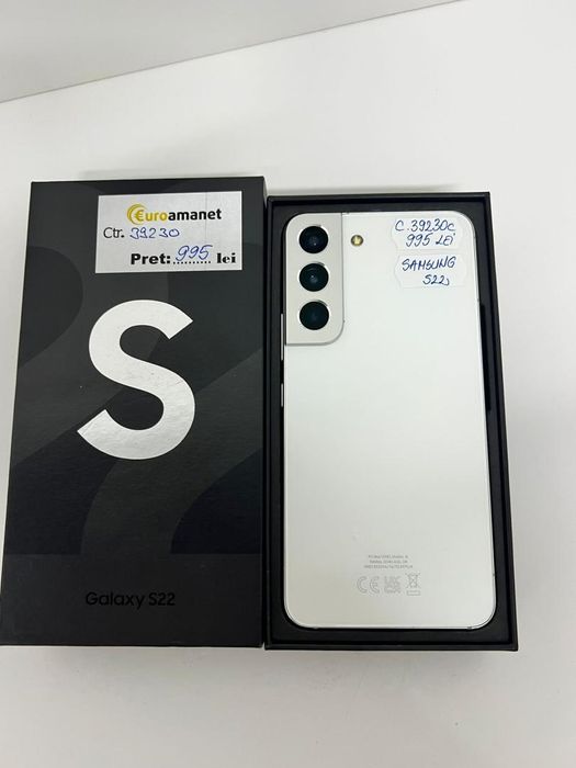 Telefon mobil Samsung Galaxy S22, Dual SIM, 256GB, 8GB RAM, 5G -I-