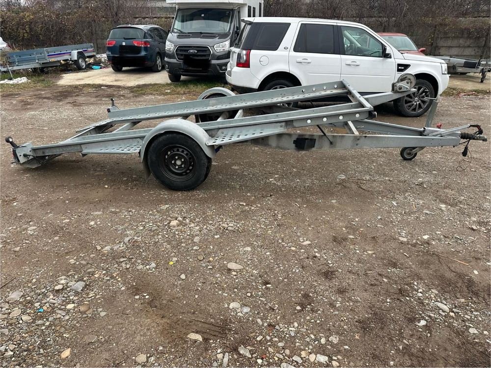 Platforma 1.5T categ B basculabila transport auto perfecta 1,1T util