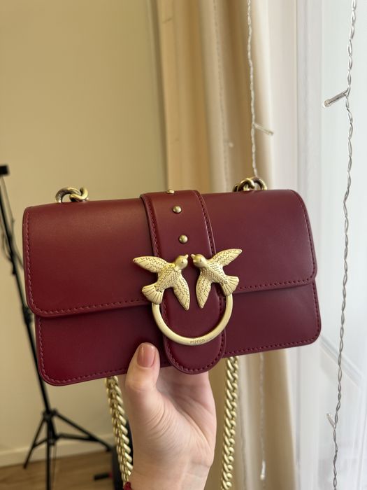 Сумка Pinko бордовая