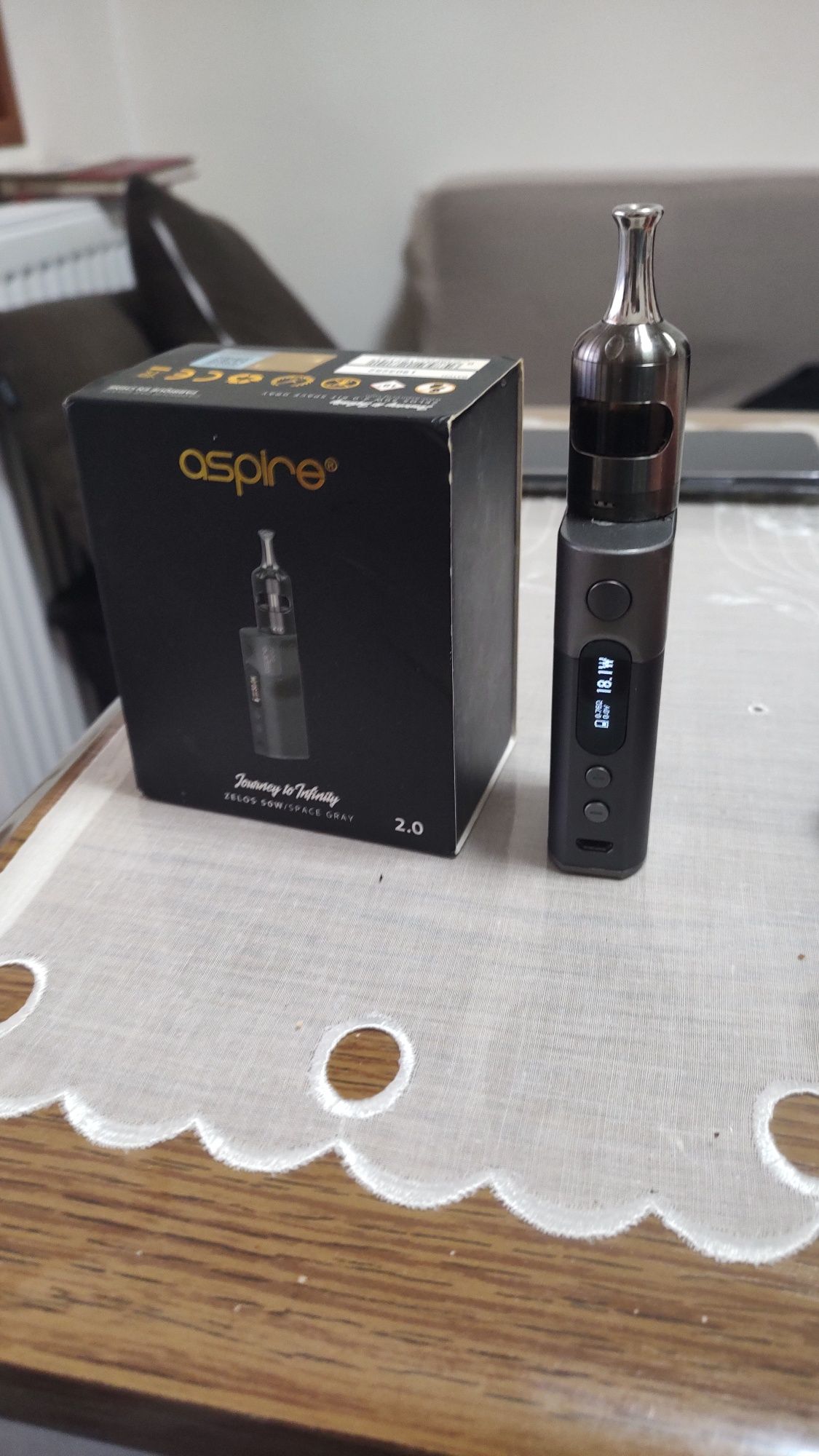 Tigare electronica Aspire zelos 50w kit complet