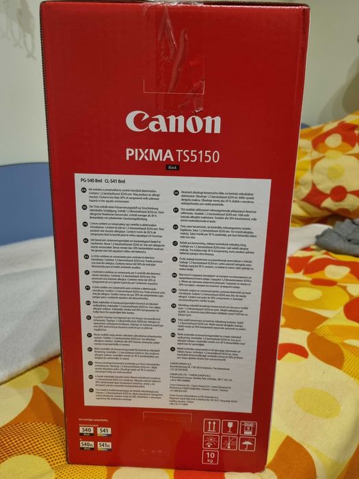 Imprimanta inkjet color Canon PIXMA TS5150, Wireless, A4 NOUA SIGILATA