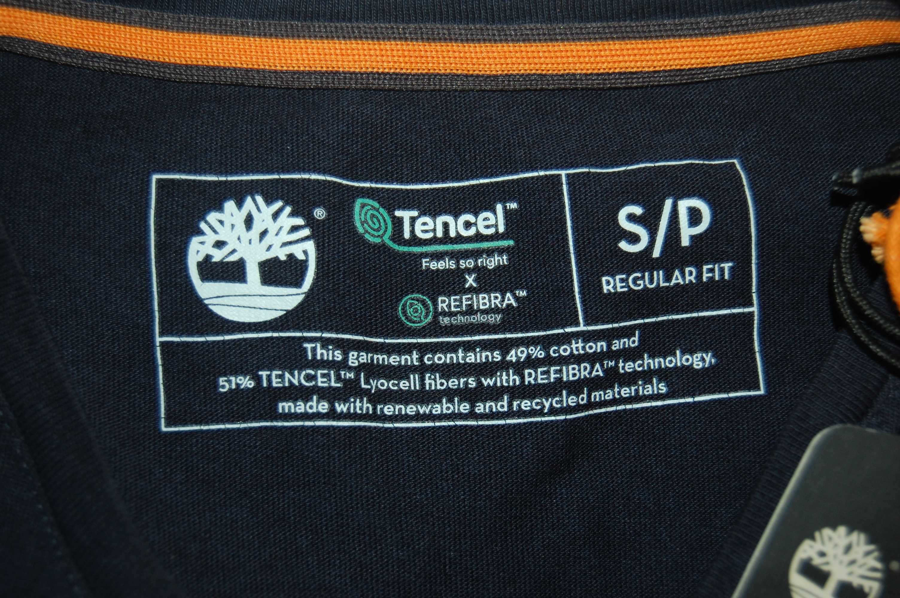 Нов Timberland Organically Cotton Мъжка Тениска Ежедневна Спорт Раз.М