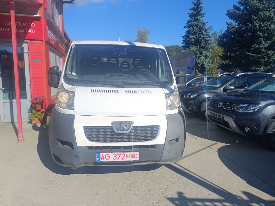De vânzare Peugeot boxer 7locuri +bena de 3metri,RAR efectuat ,