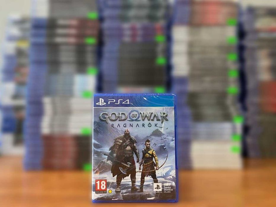 НОВЫЙ God Of War: Ragnarok/Бог Войны: Рагнарек PS4/PS5 Много Игр