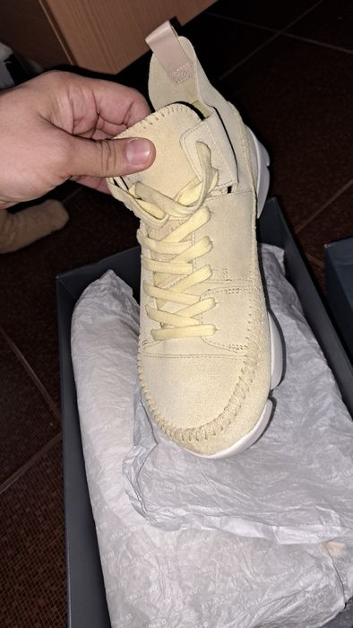 Adidasi Clarks trigenic piele maro galbeni 43