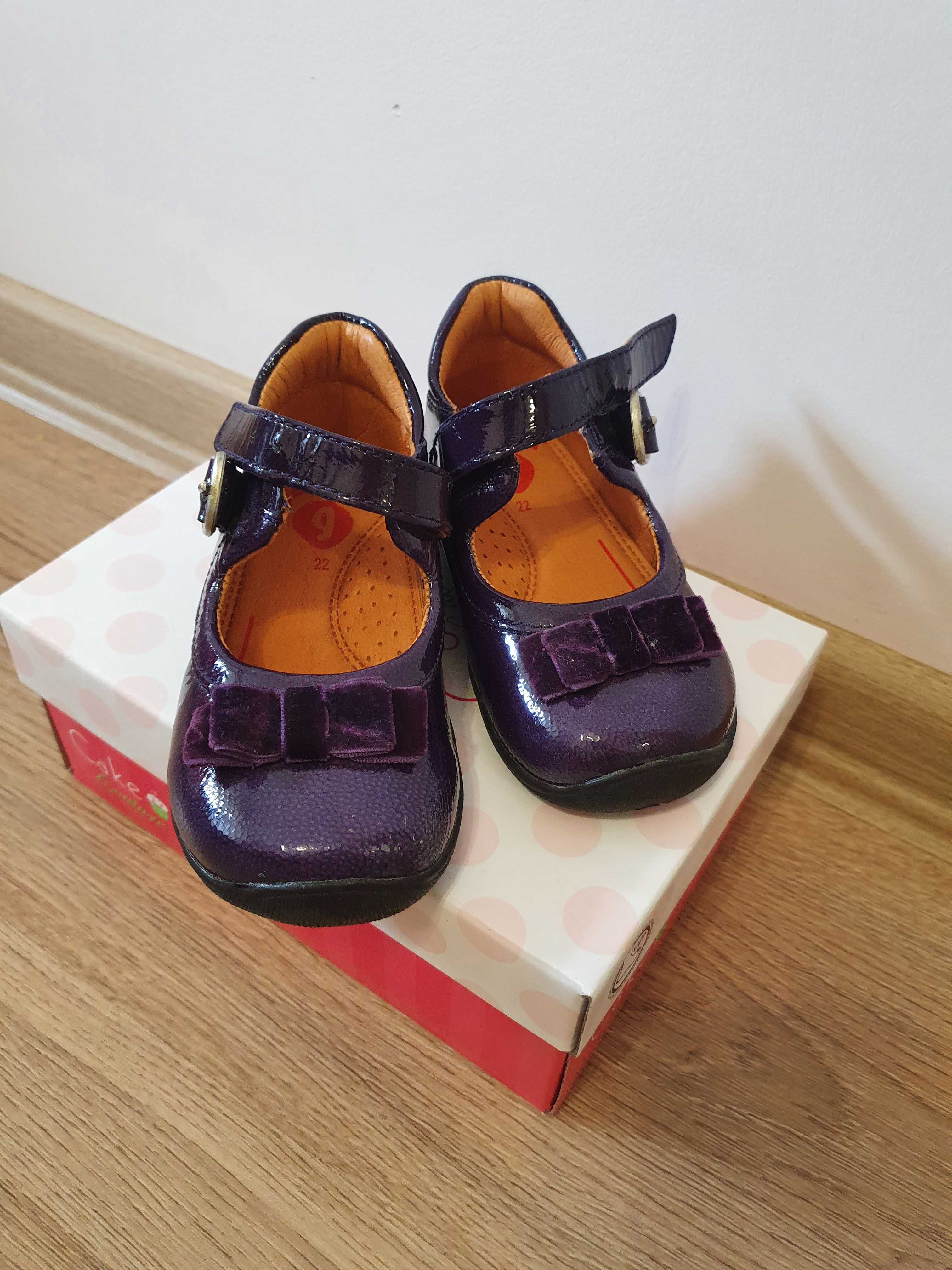 Детски обувки, пантофки, Garvalin,22 номер, естествена кожа
