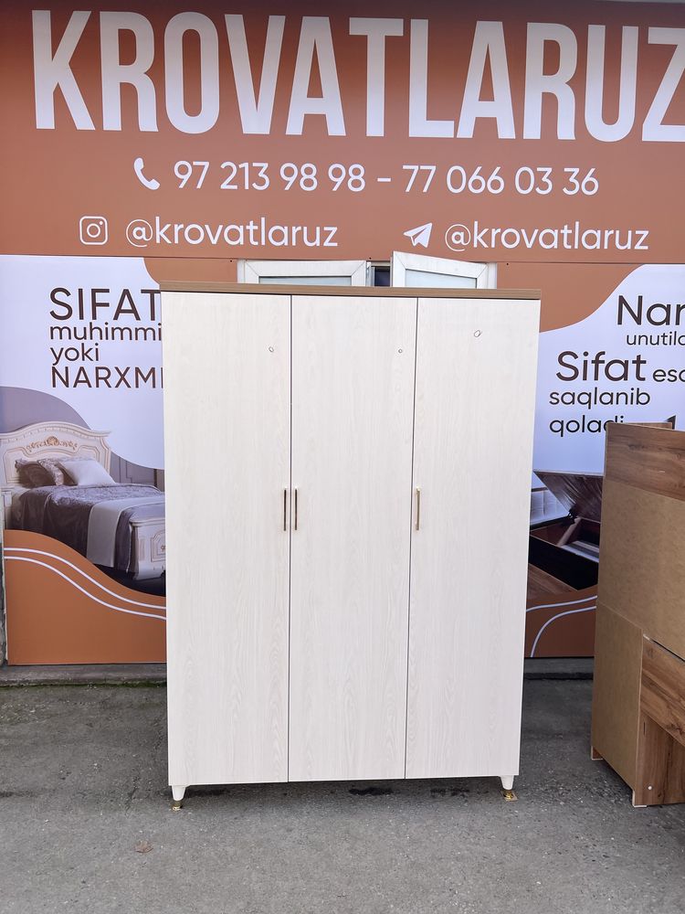 Zamonaviy shkaf 197×135 | MDF + LDSP | Yetkazish 72 soatda
