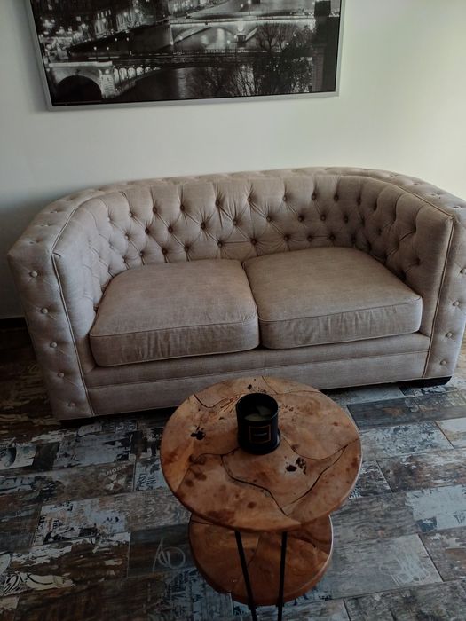 Canapea cu puf de gasca