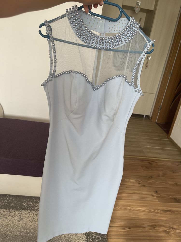 Rochie albastra deschis