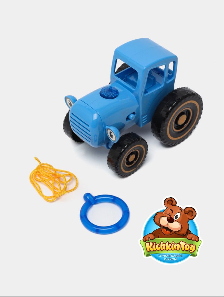 Детская машина Синий трактор популрная игрушка для детей