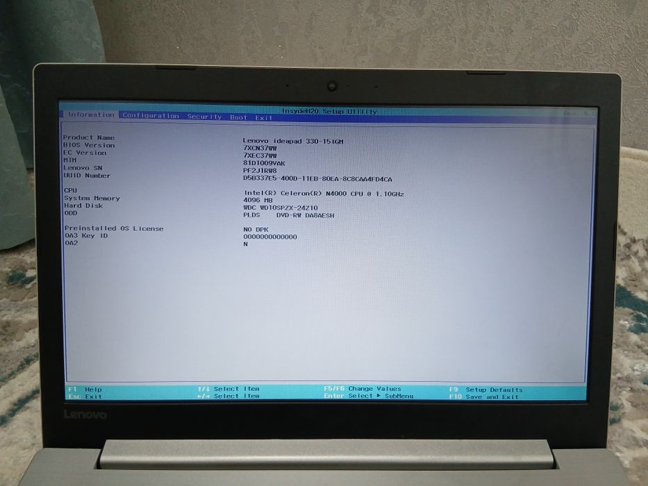 Продаётся бюджетный ноутбук Lenovo