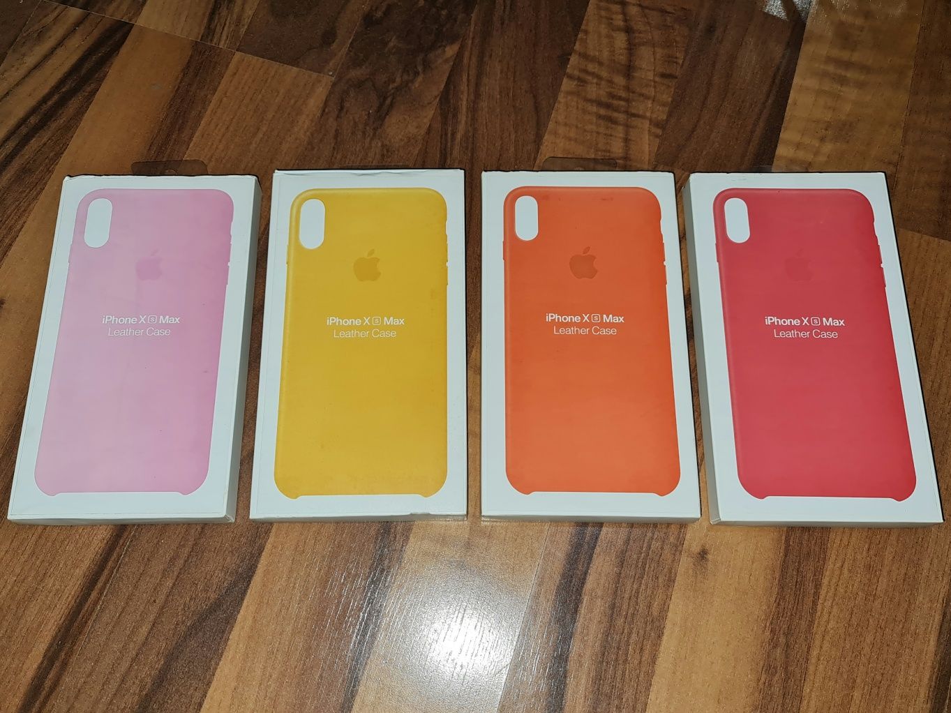 Husa piele Apple Leather Case iPhone XS Max