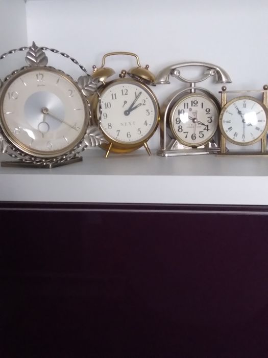 Colectie ceasuri cu sonerie mecanice retro functional