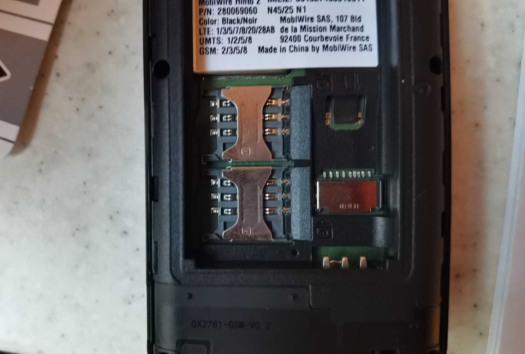 Mobiwire Hinto2-2бр чисто нови 2 с години гаранция. Цена за 1 брой