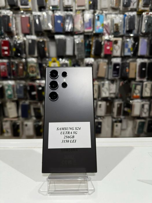 iSellStore Vâlcea: Samsung Galaxy S24 Ultra Titanium Grey - 256GB