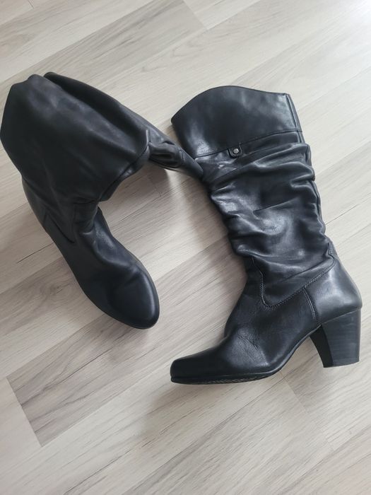 Cizme 5Th Avenue din piele marime 37